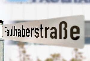 FAULHABER new street sign