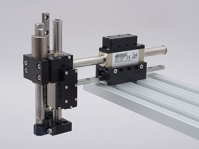 Linear motor im Mechatronik Kit Maßgeschneidert für die Laborautomation