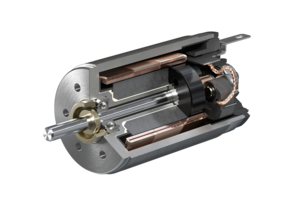 FAULHABER GXR 系列 3D 图纸在开放视图中