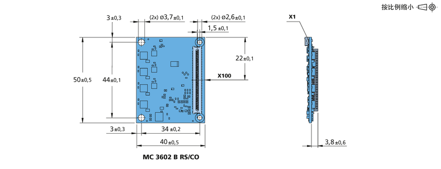 运动控制器 系列 MC 3602 B 的FAULHABER