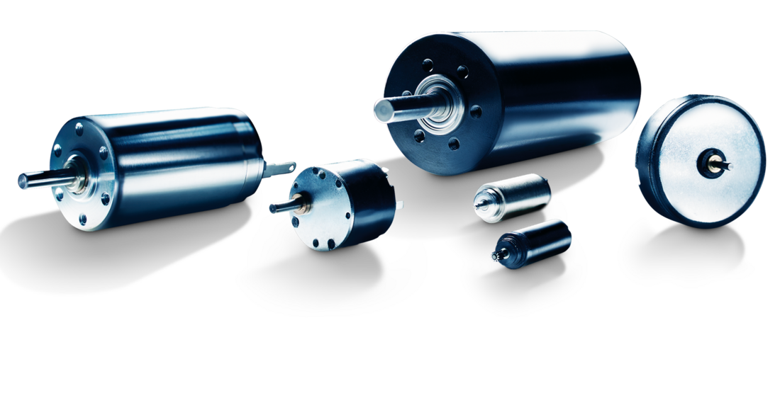 Selection of FAULHABER DC-Micromotors portfolio