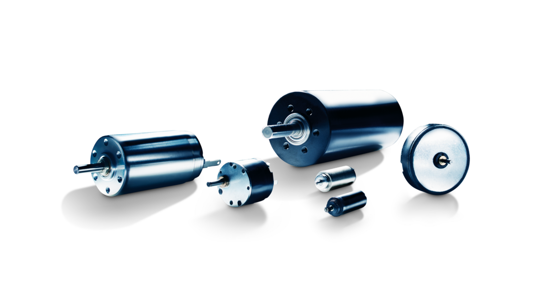 Selection of FAULHABER DC-Micromotors portfolio