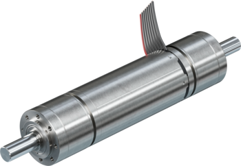 FAULHABER 针对特定市场的无刷减速电机驱动解决方案 DualGear 的透视图