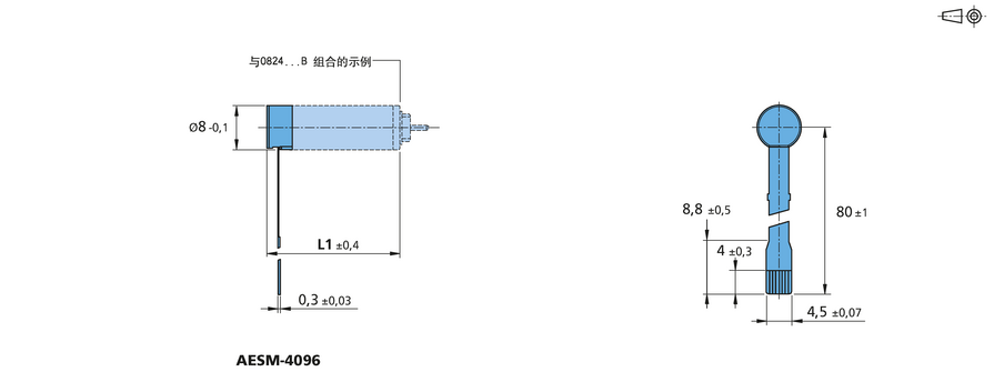 绝对式编码器 系列 AESM-4096 的FAULHABER
