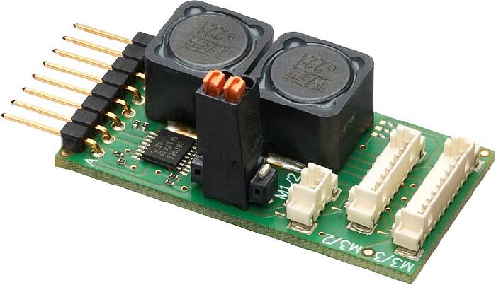 Adapter board 6501.00385 from FAULHABER in perspective view