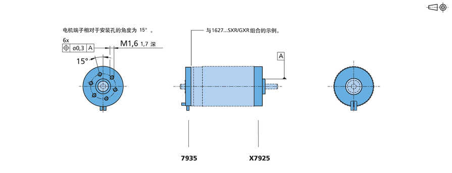 FAULHABER SXR 系列 1627 ... SXR 的FAULHABER