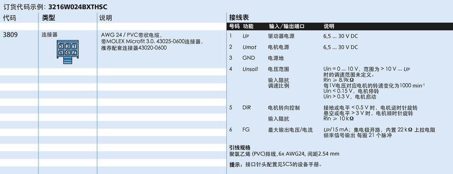 FAULHABER BXT SC 系列 3216 ... BXT H SC 的FAULHABER