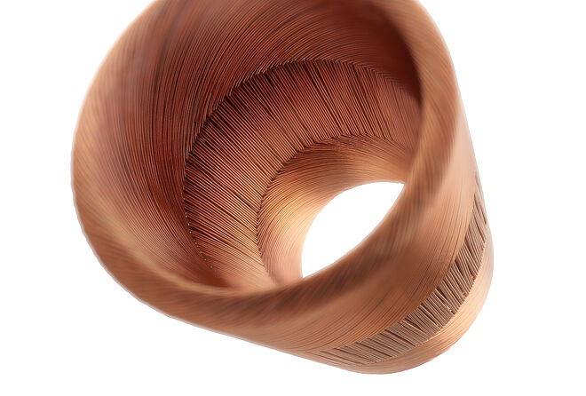 FAULHABER 六角线圈的特写