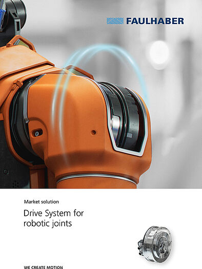 英文版FAULHABER《机器人关节驱动系统》手册的封面