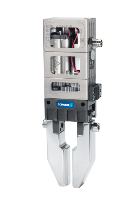 來自 Faulhaber 的 4 極無刷電機，用於 schunk 夾持器拾取和放置