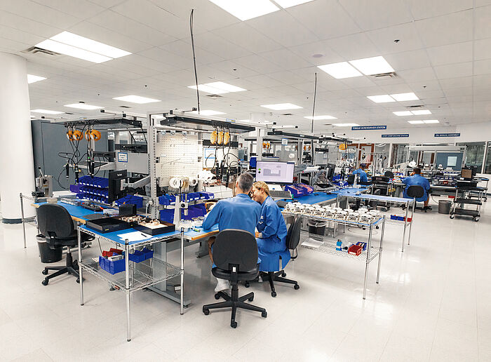 Photo FAULHABER FMO Micromo Production
